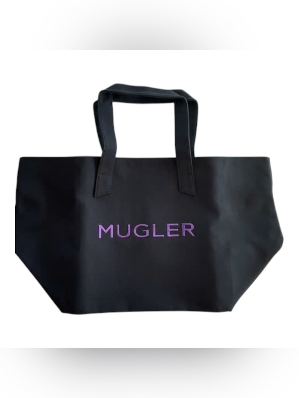 XL Mugler Black Tote